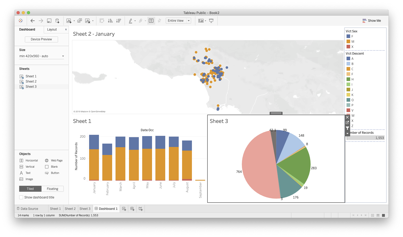 mapping in tableau